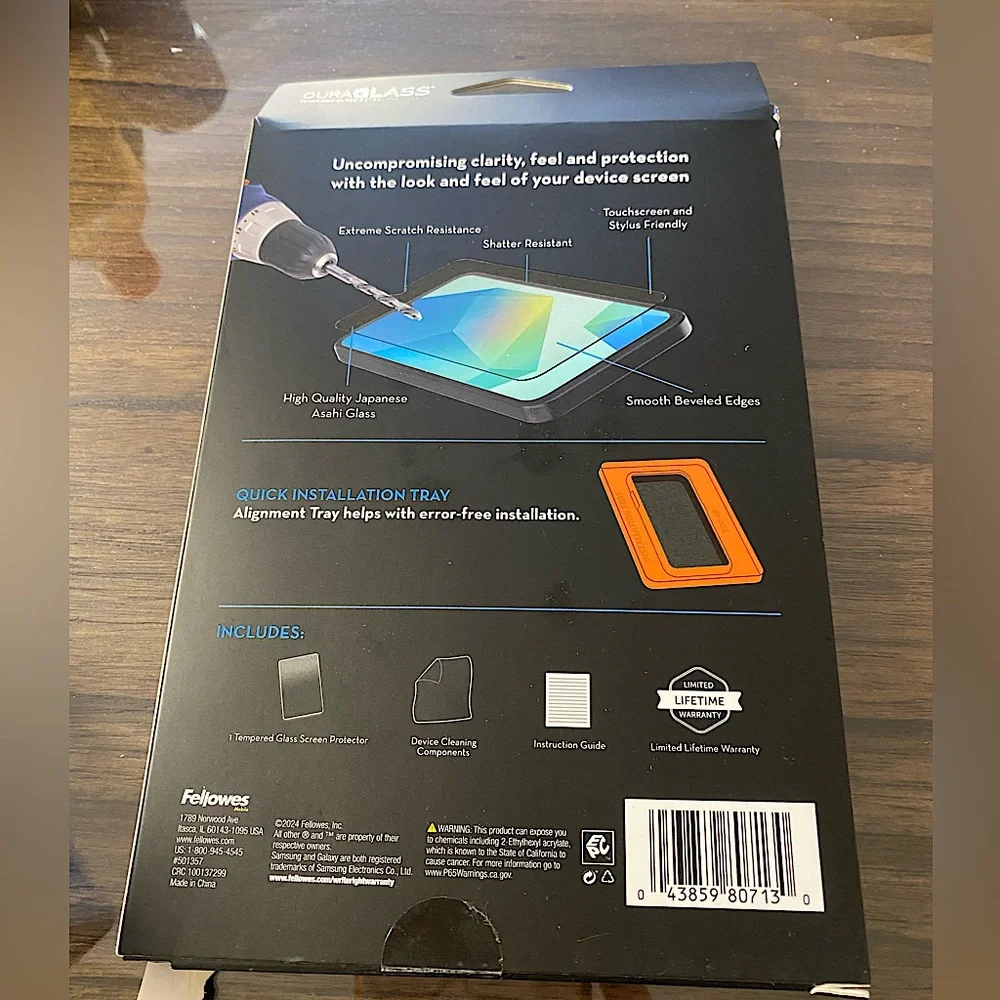 DuraGlass Tempered Glass Screen Protector